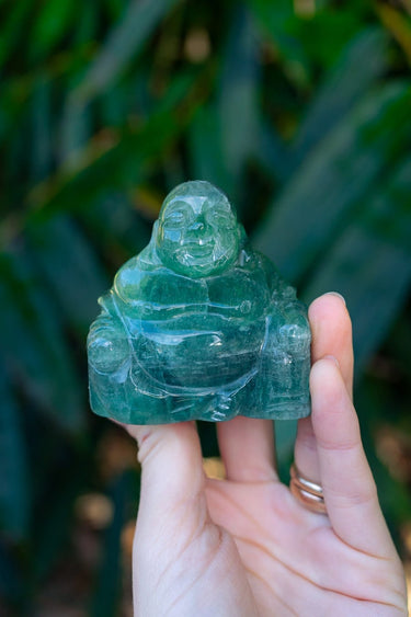 Fluorite Buddha